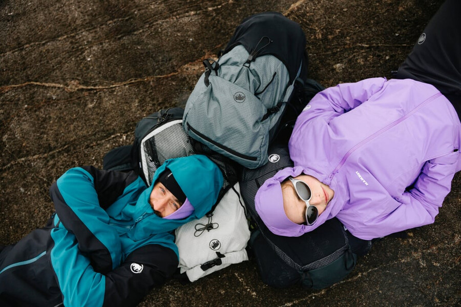 linard guide hs hettejakke herre svart-dyp blågrønn