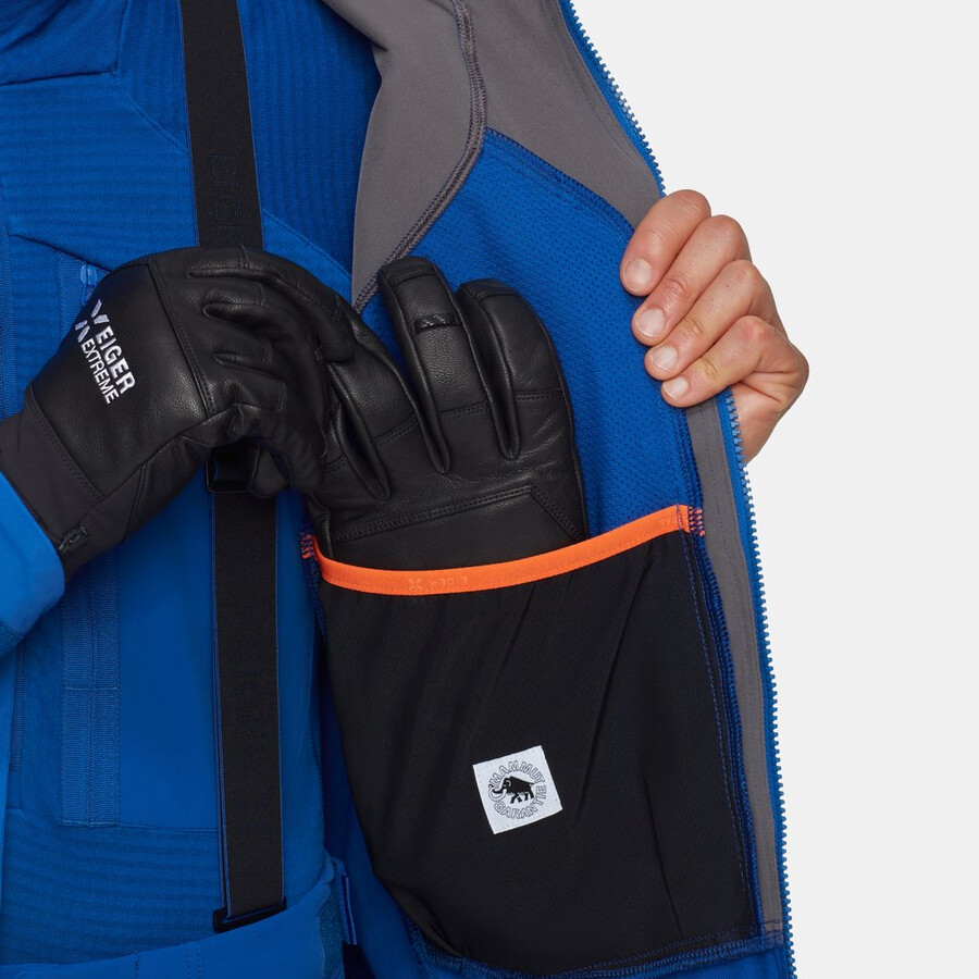 eiger nordwand pro so hettejakke herre eiger blå