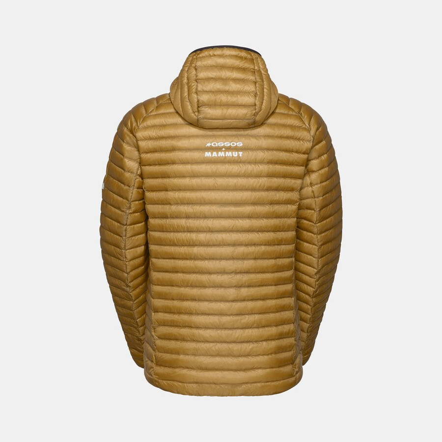 assos x mammut aenergy in hettejakke herre naturbrun-beige