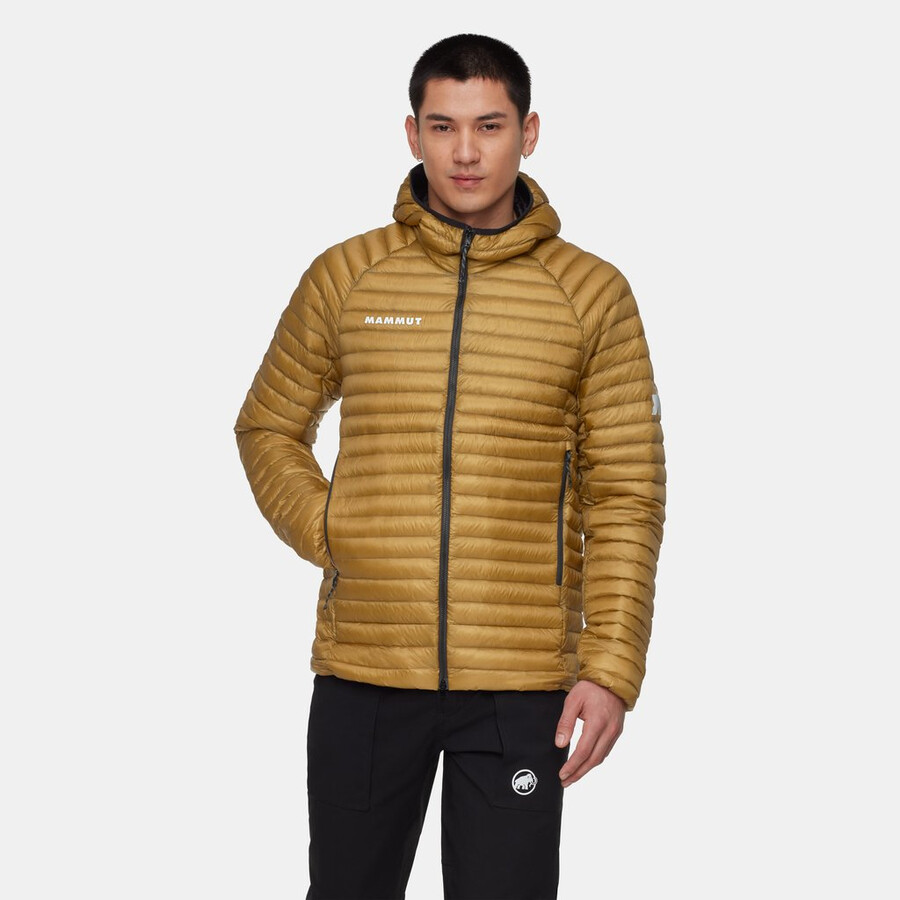assos x mammut aenergy in hettejakke herre naturbrun-beige