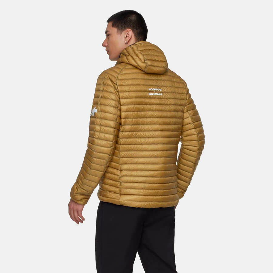 assos x mammut aenergy in hettejakke herre naturbrun-beige
