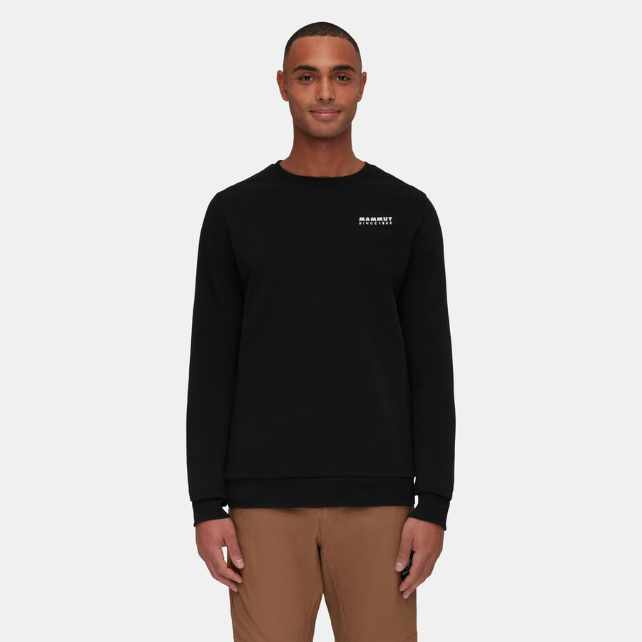 mammut core ml crew neck herre 1862 svart