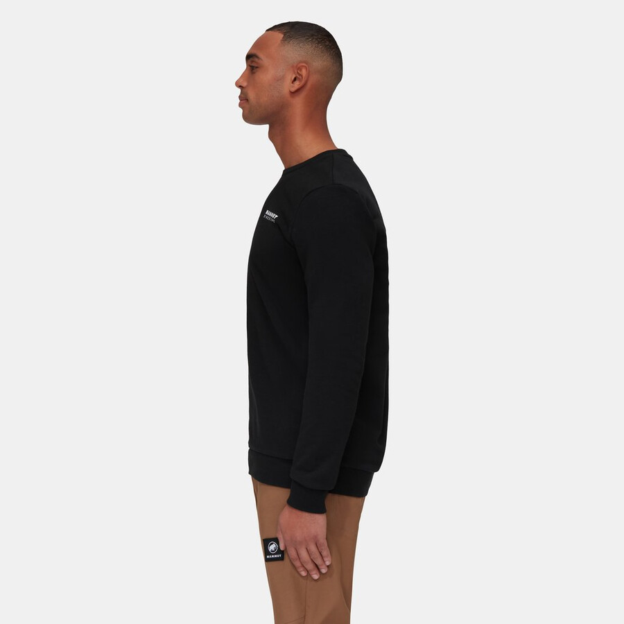 mammut core ml crew neck herre 1862 svart