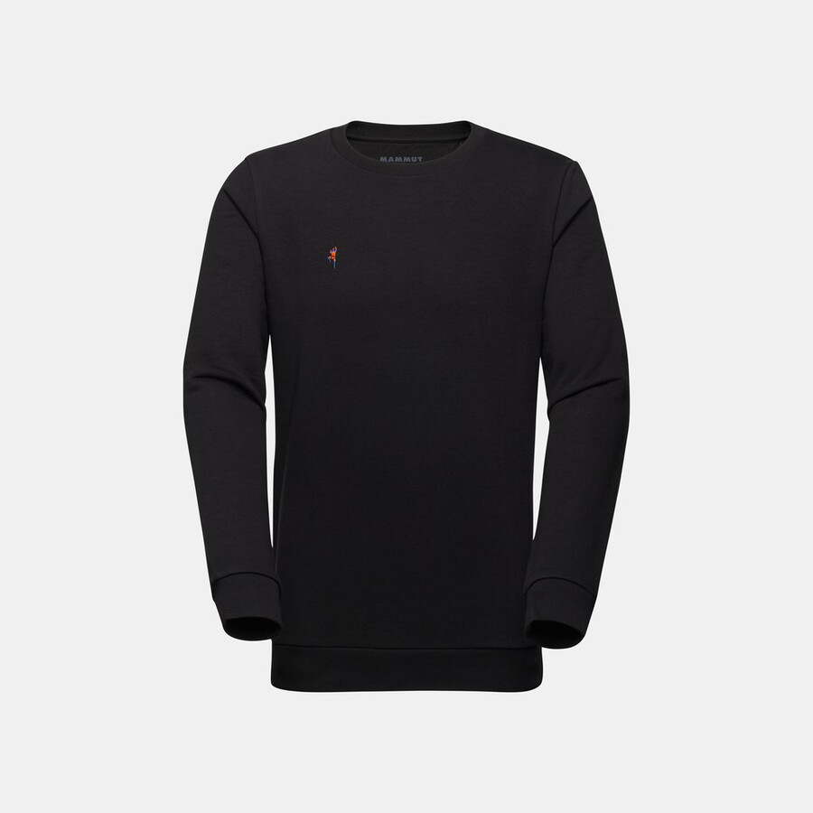 mammut core ml crew neck herre alpinist svart