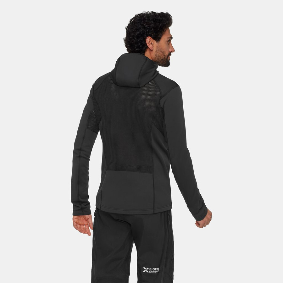 eiger nordwand advanced ml hettejakke herre svart
