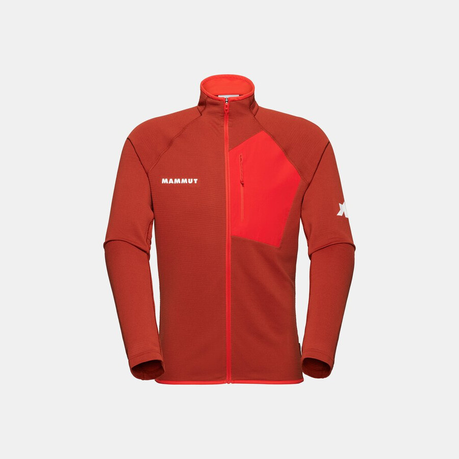assos x mammut aenergy light ml jakke herre rød
