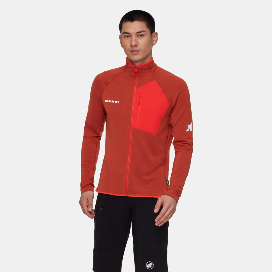 assos x mammut aenergy light ml jakke herre rød