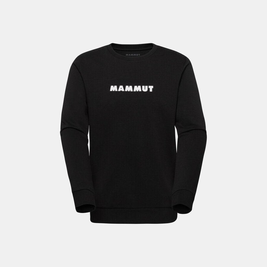 mammut core ml crew neck herre logo svart