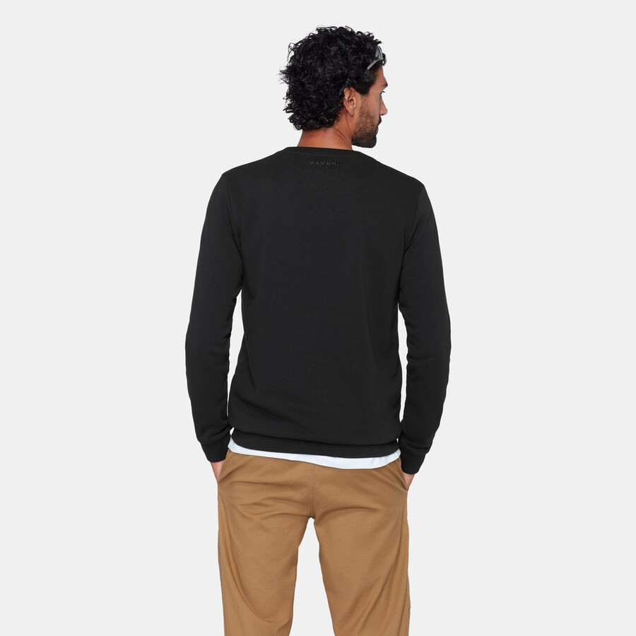 mammut core ml crew neck herre logo svart