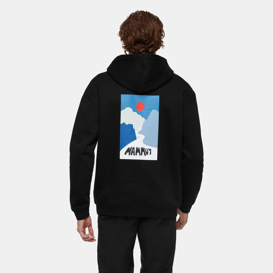 mammut base ml hettegenser herre valley black