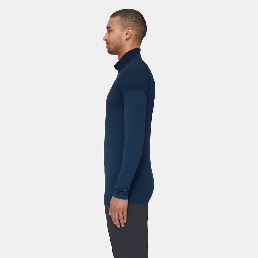 trift half zip longsleeve herre svart