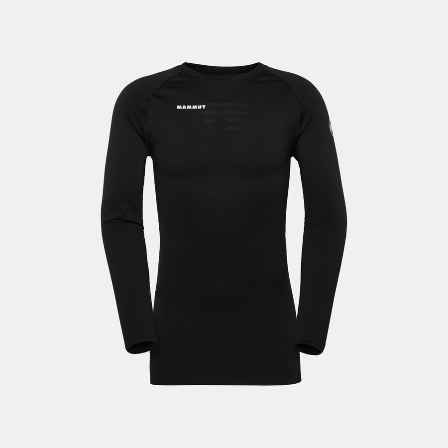 all-mountain seamless bl langermet mid herre svart