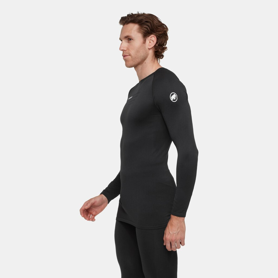 all-mountain seamless bl langermet mid herre svart