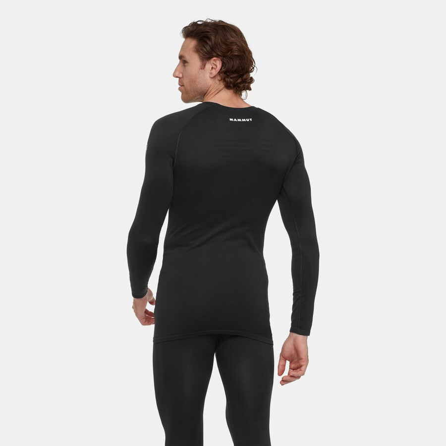 all-mountain seamless bl langermet mid herre svart