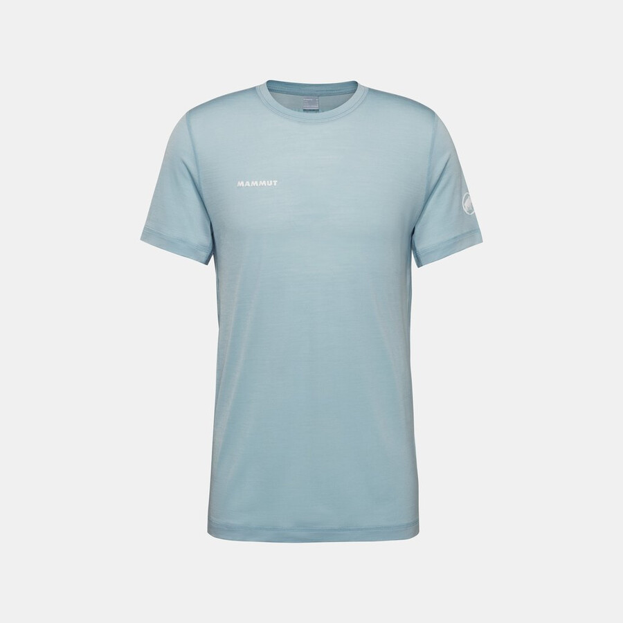 tree wool fl t-skjorte herre marineblå