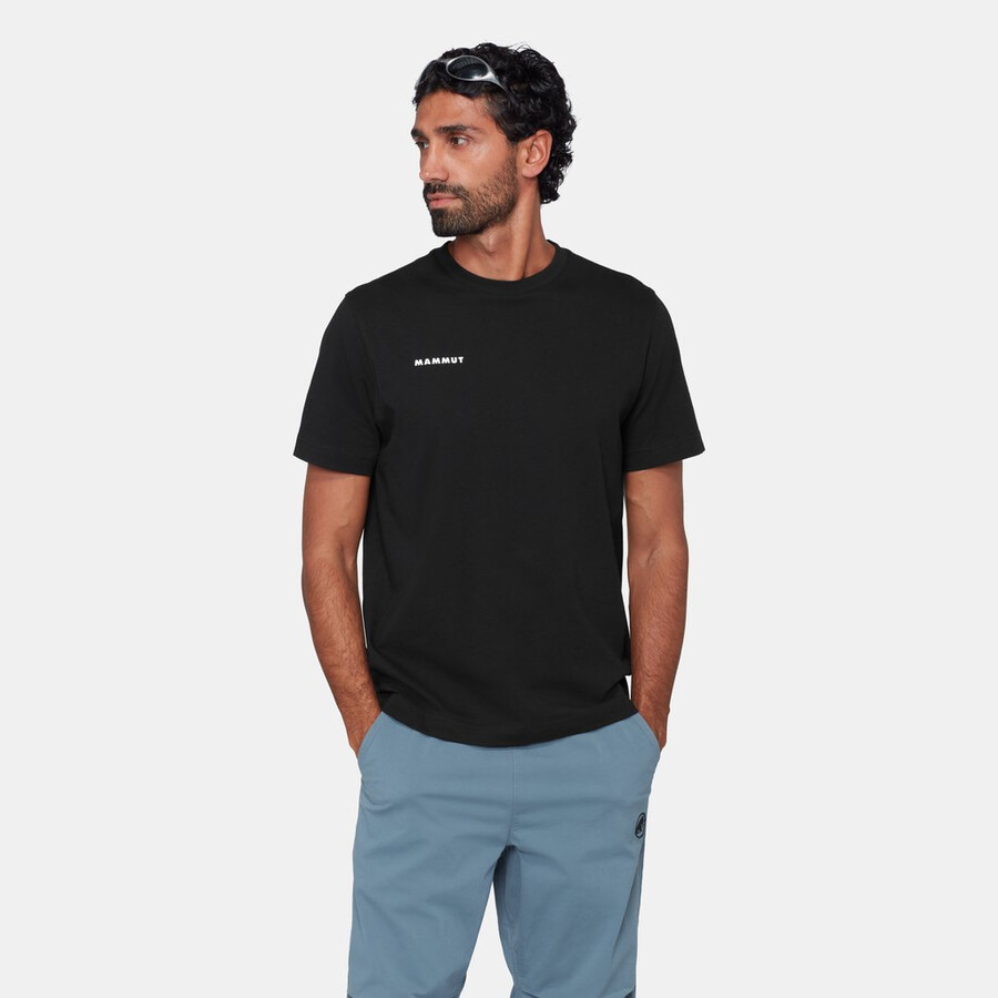 mammut base t-skjorte herre mini logo svart