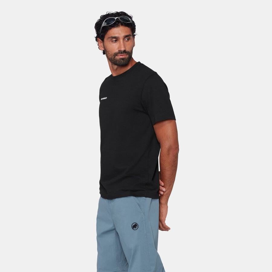 mammut base t-skjorte herre mini logo svart
