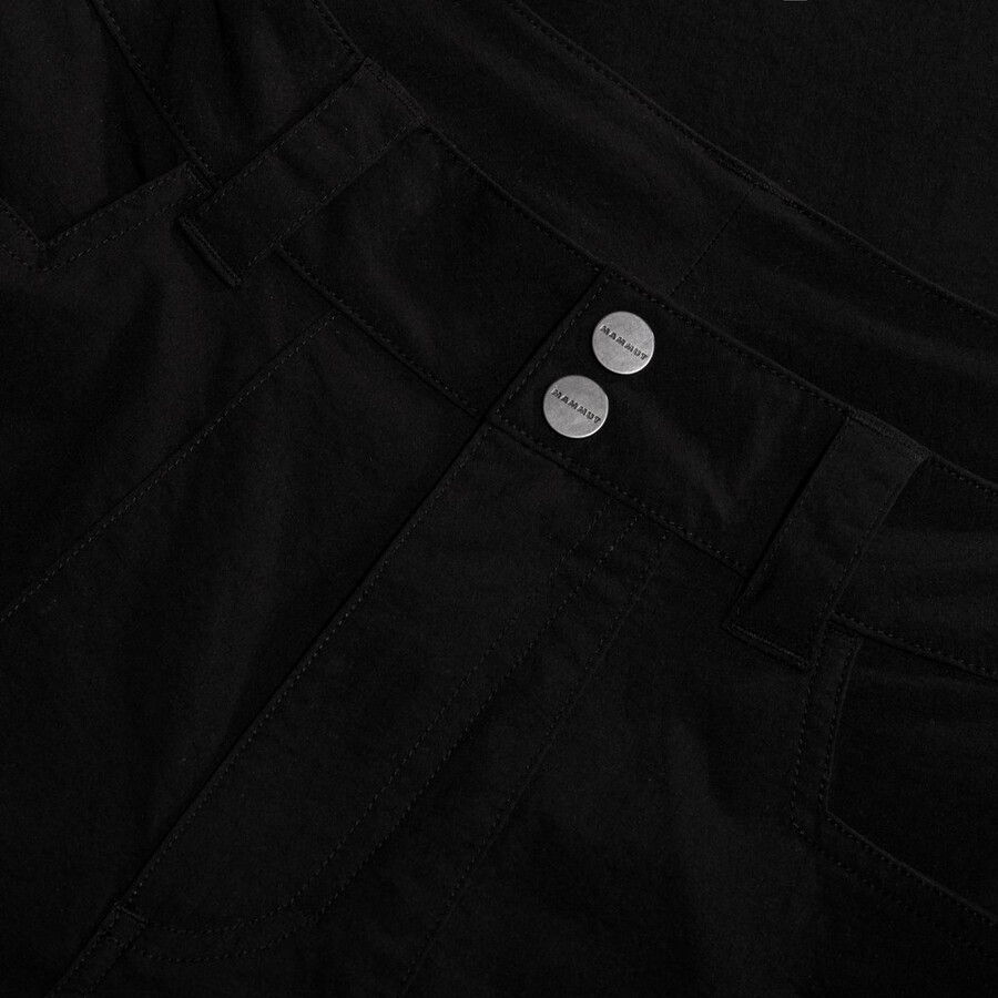 zinal hybrid zip off bukser herre svart