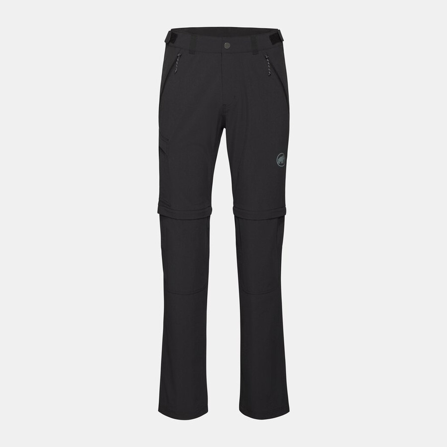 runbold iv zip off bukser herre svart