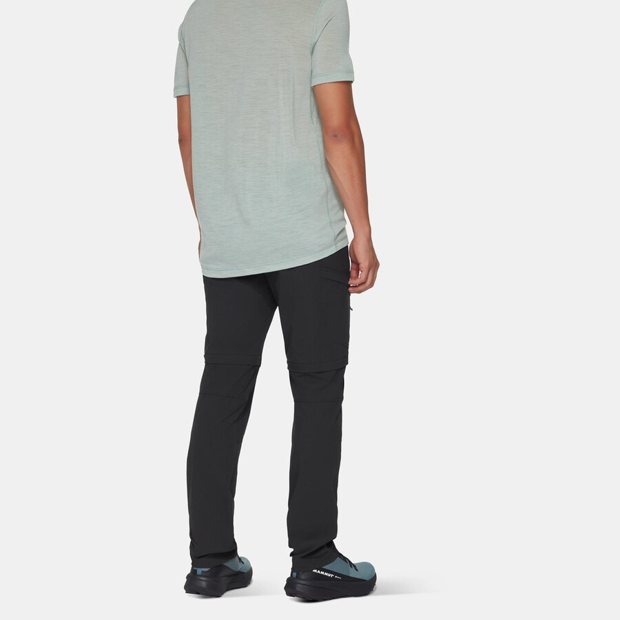 runbold iv zip off bukser herre svart