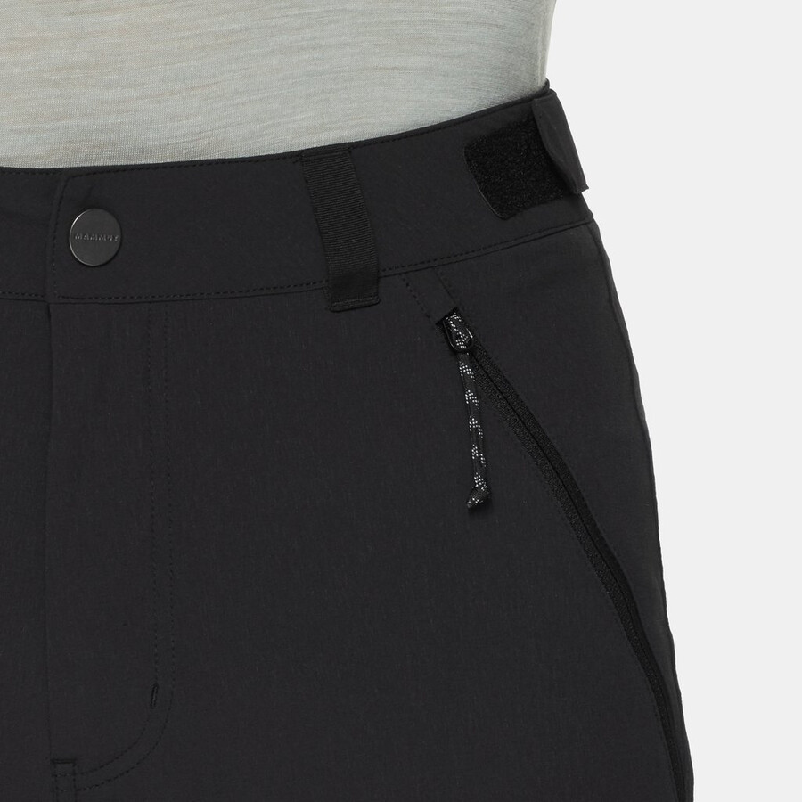 runbold iv zip off bukser herre svart