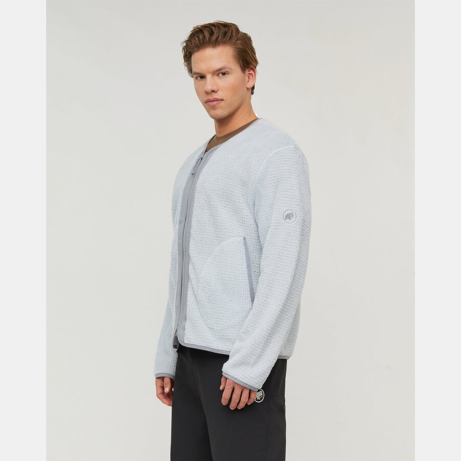 valley ml hybrid cardigan herre creas blå
