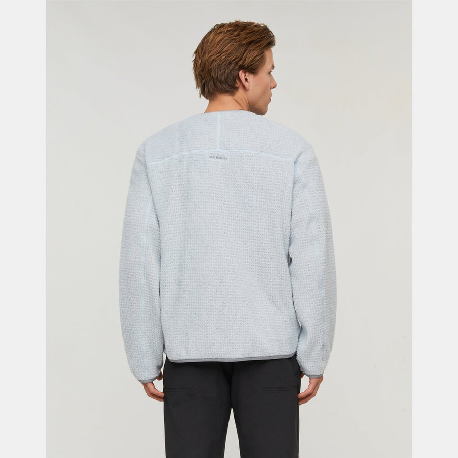 valley ml hybrid cardigan herre creas blå