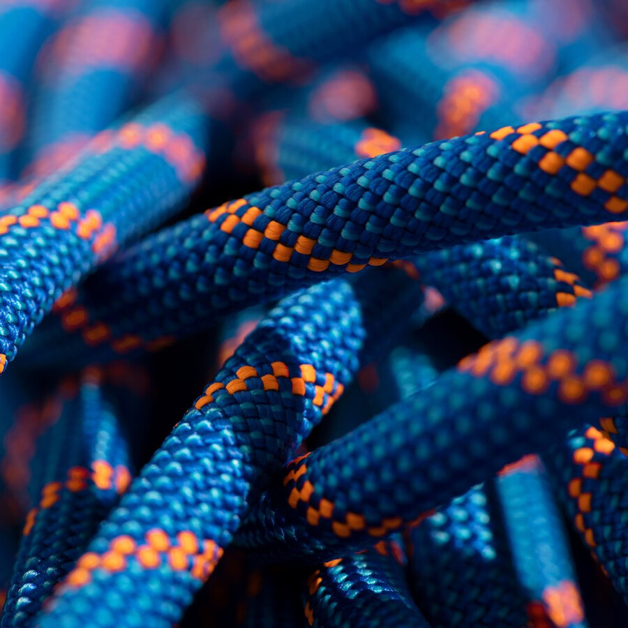 7.5 alpine sender dry rope dry standard blå-sikkerhetsoransje