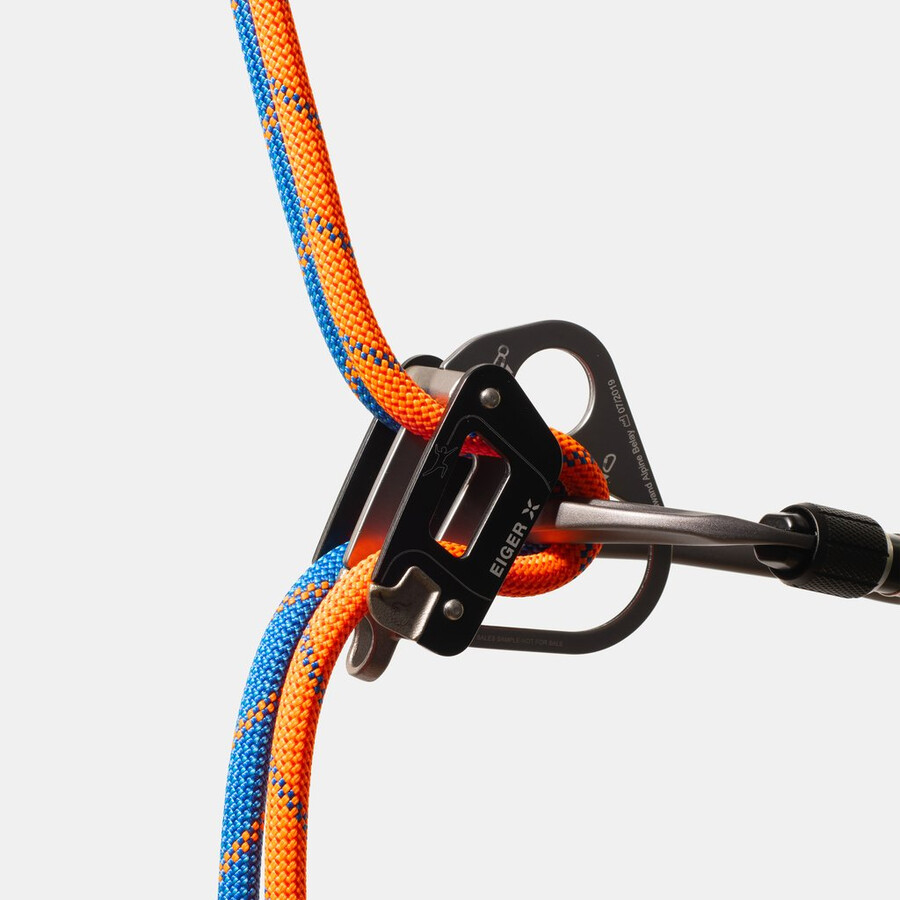 7.5 alpine sender dry rope dry standard blå-sikkerhetsoransje
