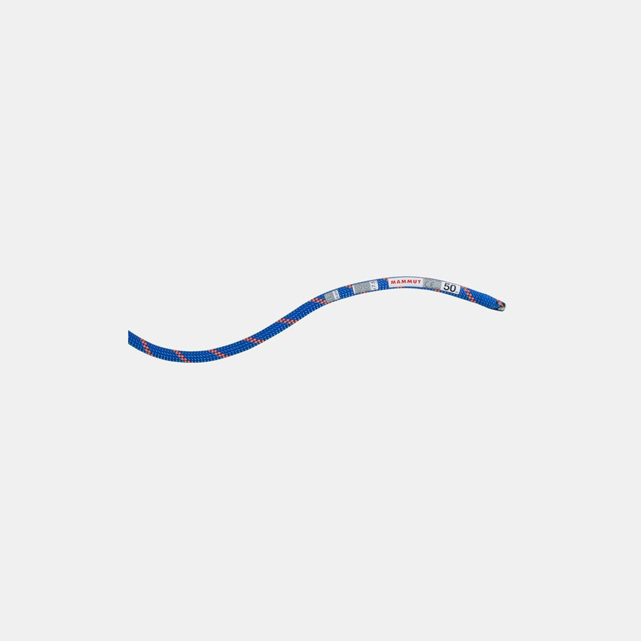 7.5 alpine sender tørrtau 50m blå-livlig oransje