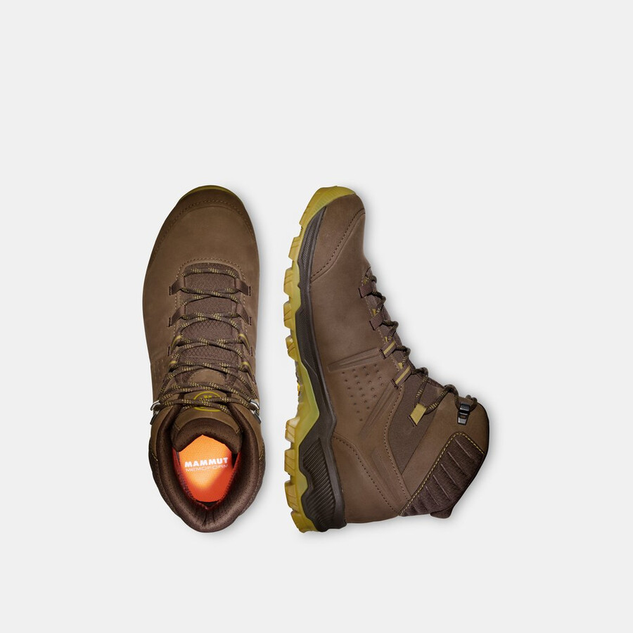 mercury iv mid gtx herre moor-ambergrønn