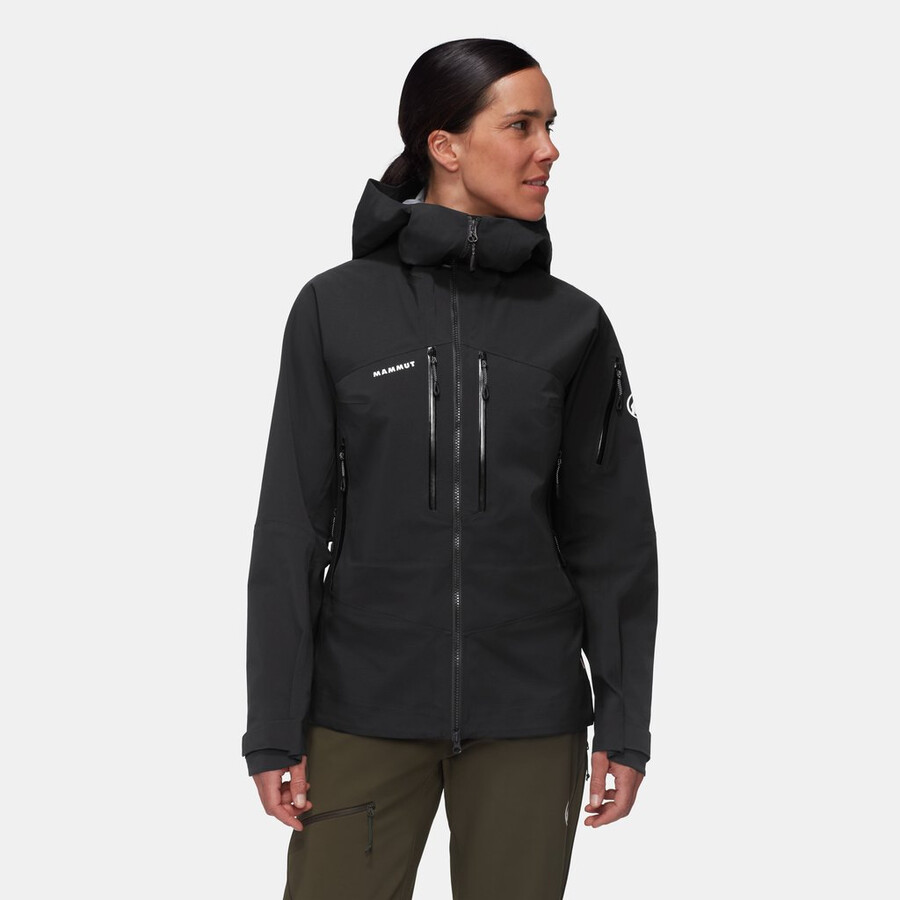 taiss pro hs hettejakke dame mammut rød-vin