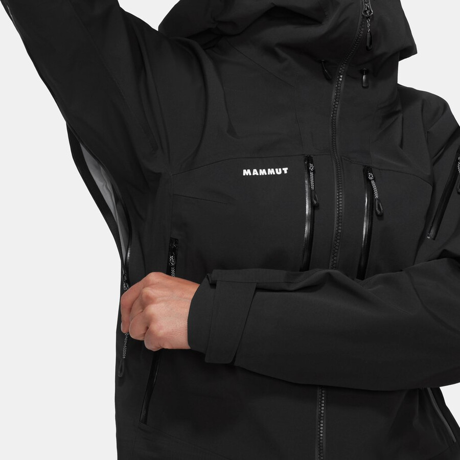 taiss pro hs hettejakke dame mammut rød-vin