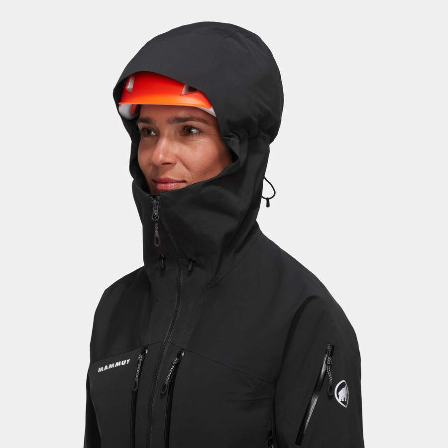 taiss pro hs hettejakke dame mammut rød-vin