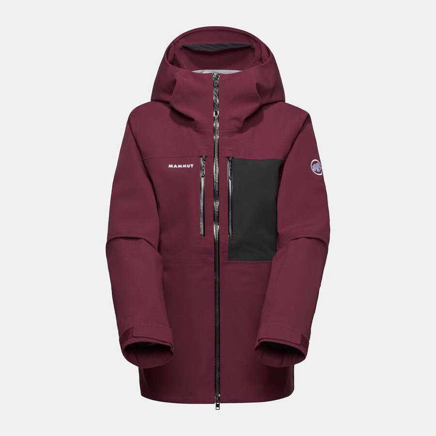 stoney hs hettejakke dame vin-svart