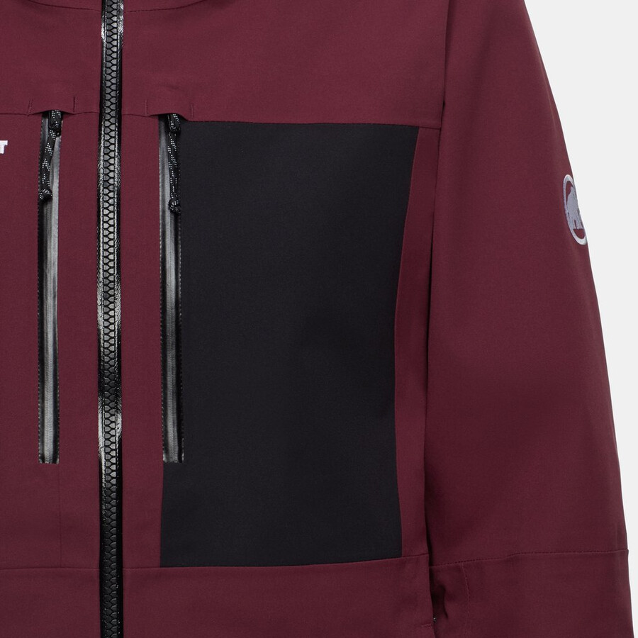 stoney hs hettejakke dame vin-svart