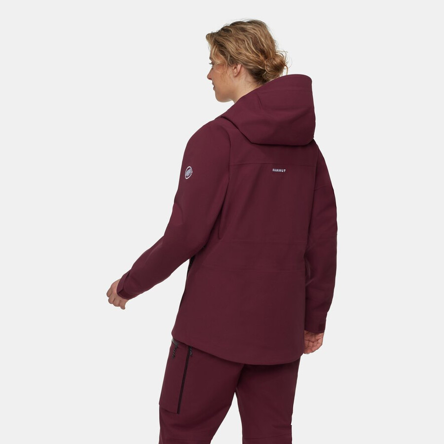 stoney hs hettejakke dame vin-svart