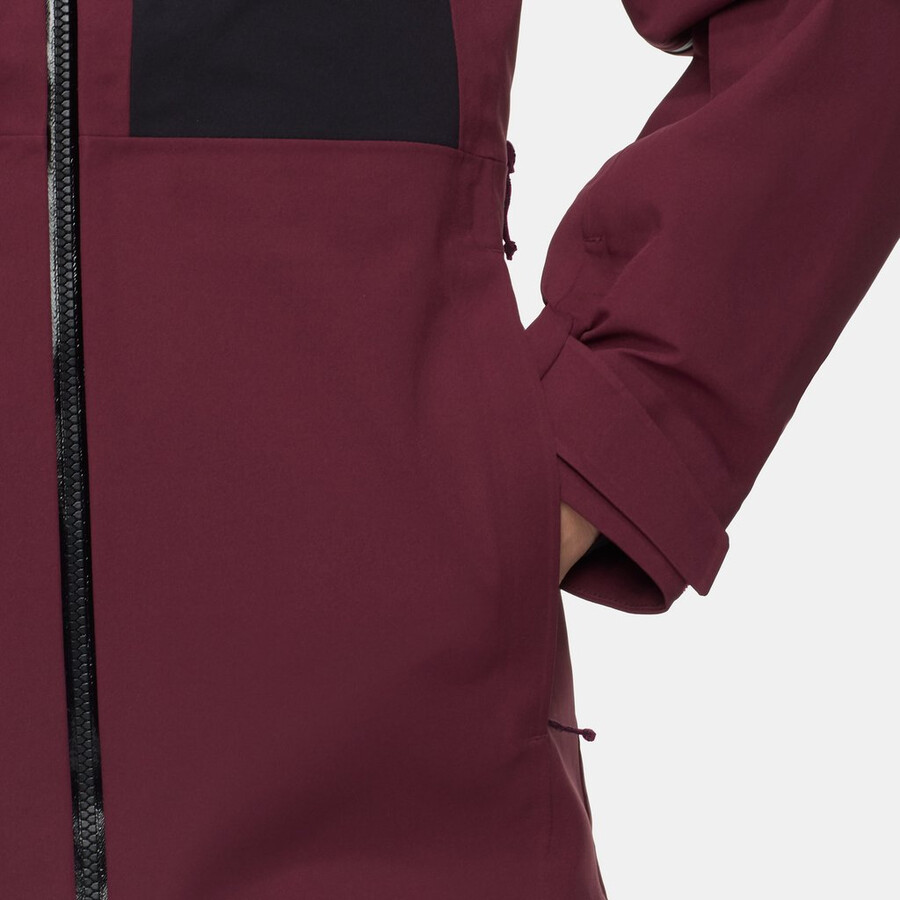 stoney hs hettejakke dame vin-svart