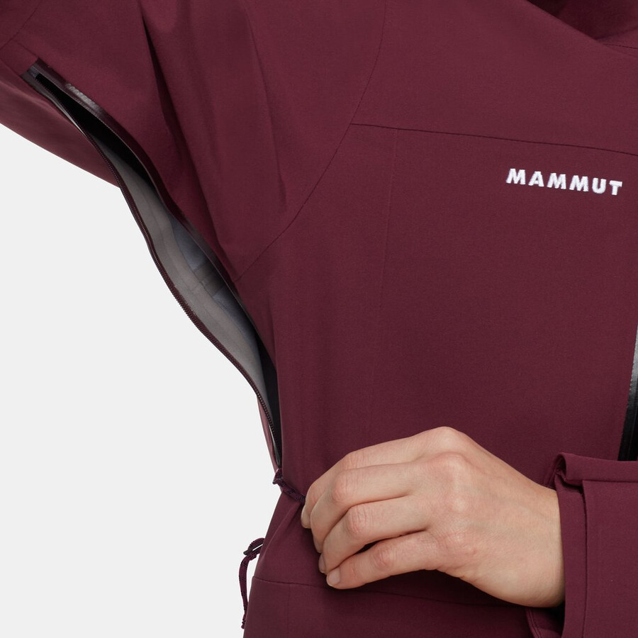 stoney hs hettejakke dame vin-svart