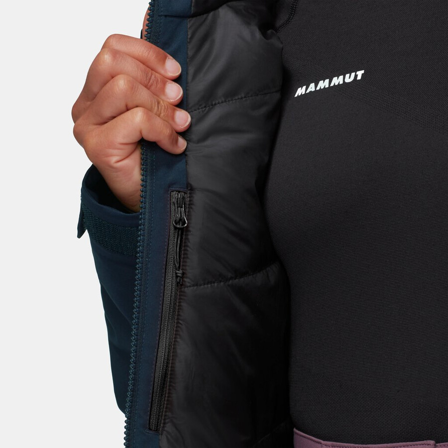 stoney hs thermo hettejakke dame marineblå