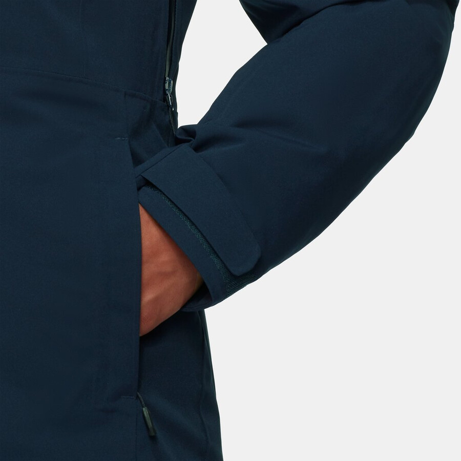 stoney hs thermo hettejakke dame marineblå