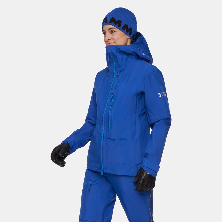 eiger nordwand advanced hs hettejakke dame eiger blå