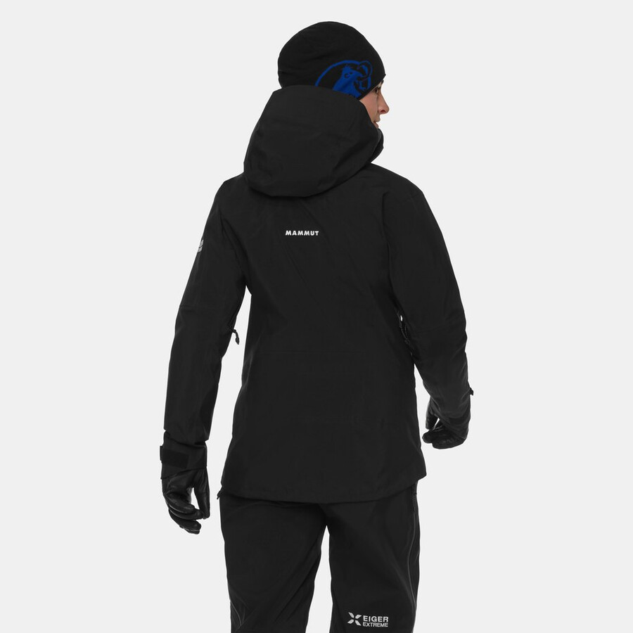 eiger nordwand pro hs hettejakke dame svart