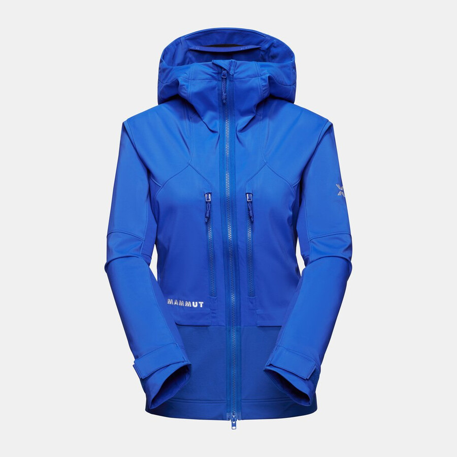 eiger nordwand pro so hettejakke dame eiger blå