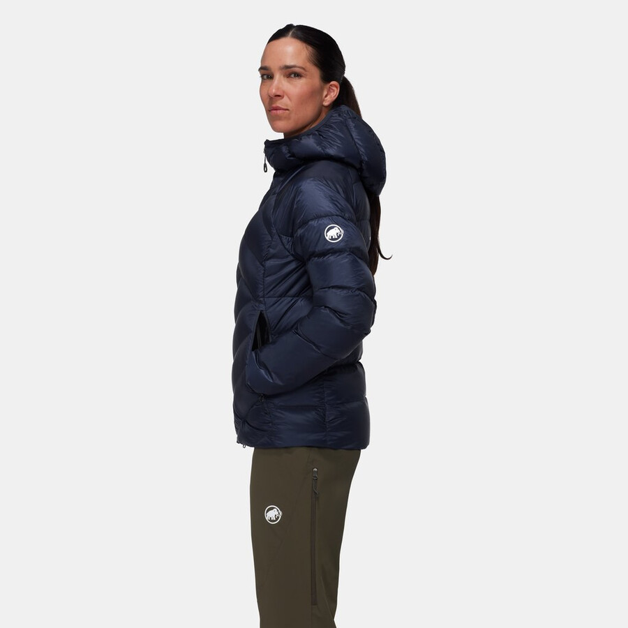 taiss in hettejakke dame vin-svart