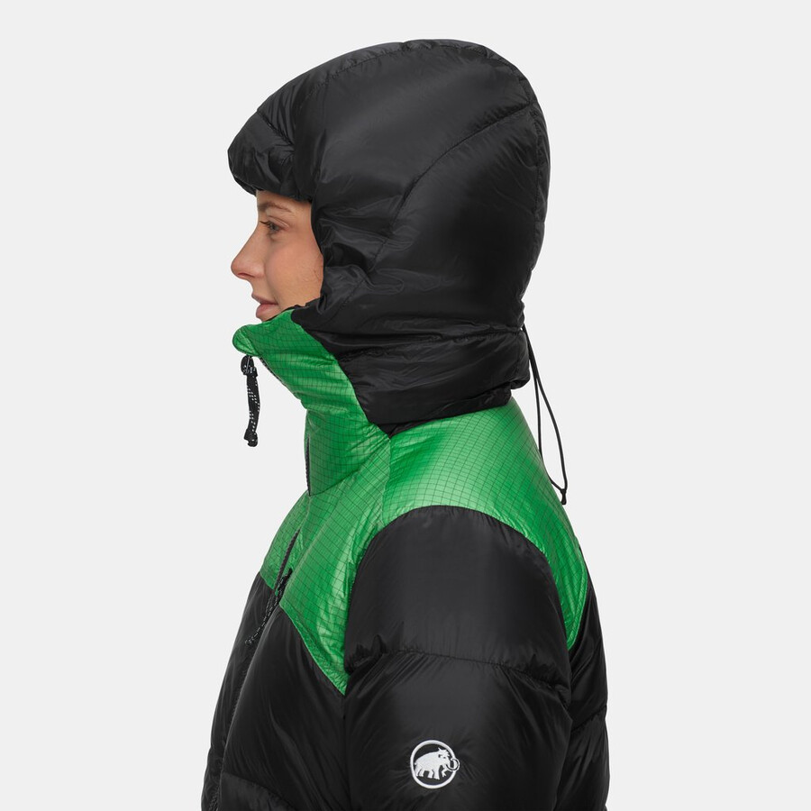 taiss pro belay in hettejakke dame svart-pinea