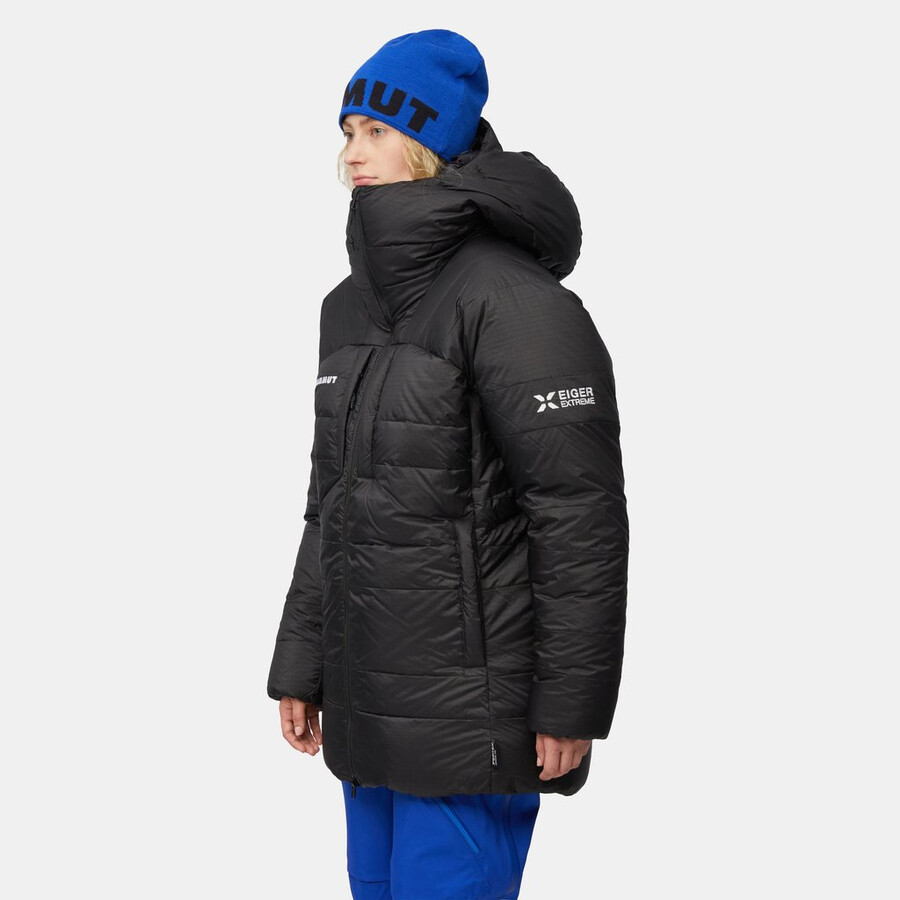 eiger nordwand pro down in hettejakke dame svart