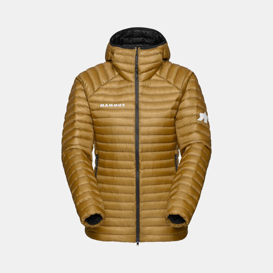 assos x mammut aenergy in hettejakke dame naturbrun-beige