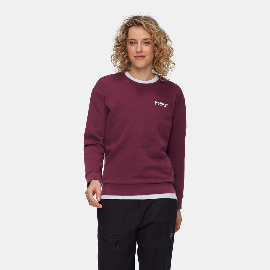 mammut core ml crew neck dame 1862 svart