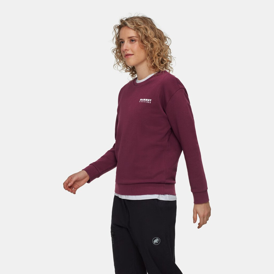 mammut core ml crew neck dame 1862 svart